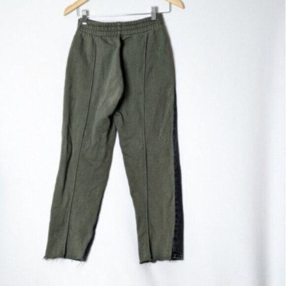 ALEXANDER WANG Jeans Sweatpants Black Green  24 - Picture 11 of 12
